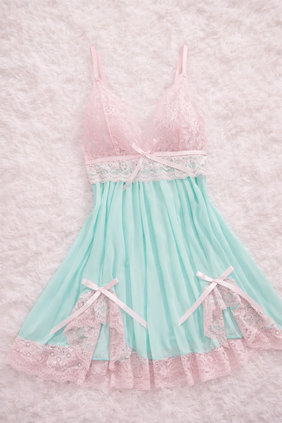 Mint Blossom Lingerie