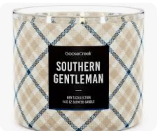 Southern Gentleman 3-Wick Candle