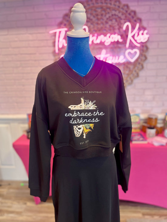 CK Crop Sweatshirt