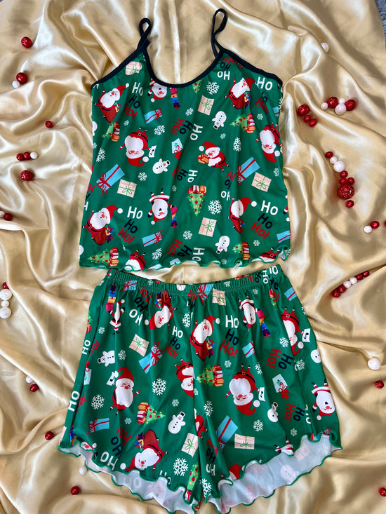 Green Christmas PJ’s