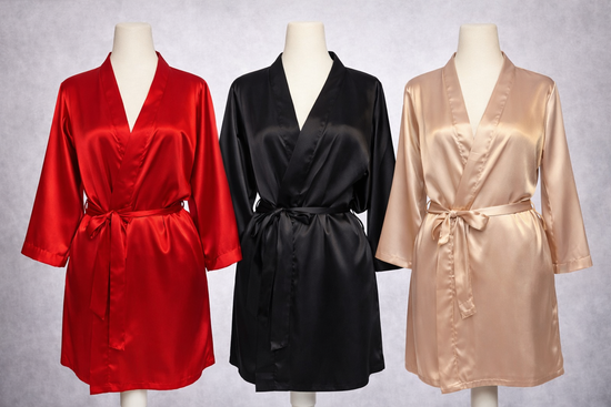 Red Silk Robe