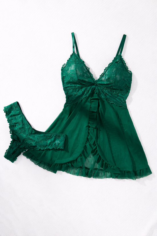 Evergreen Kiss Lingerie