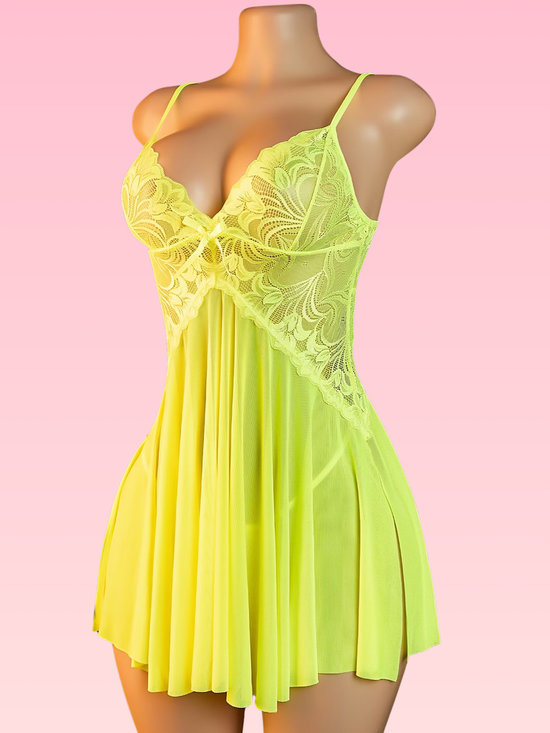 Sunlit Lace Lingerie