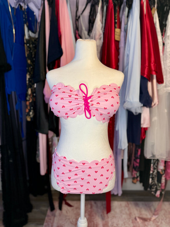 Pink Heart Swimsuit