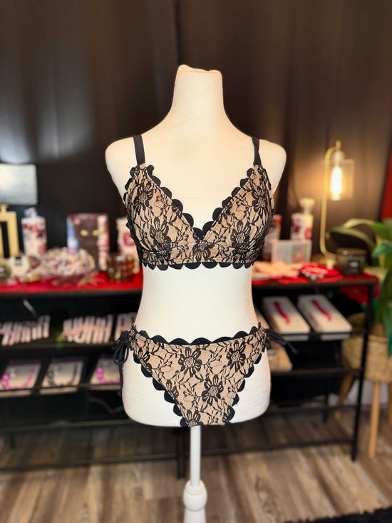 Floral Lace Swimsuit