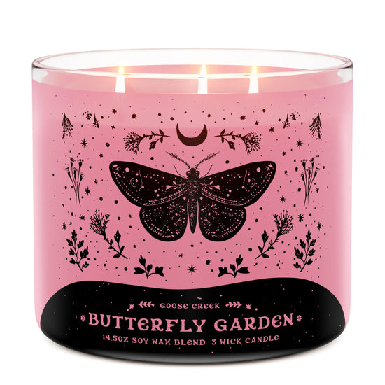 Butterfly Garden 3 Wick Candle