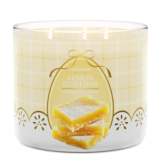 Lemon Lush Bar 3 Wick Candle