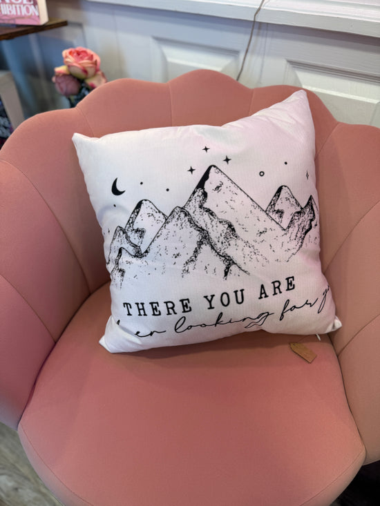 There You Are ACOTAR Throw Pillow
