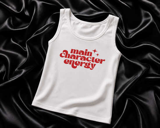 Main Character Energy Tank Top