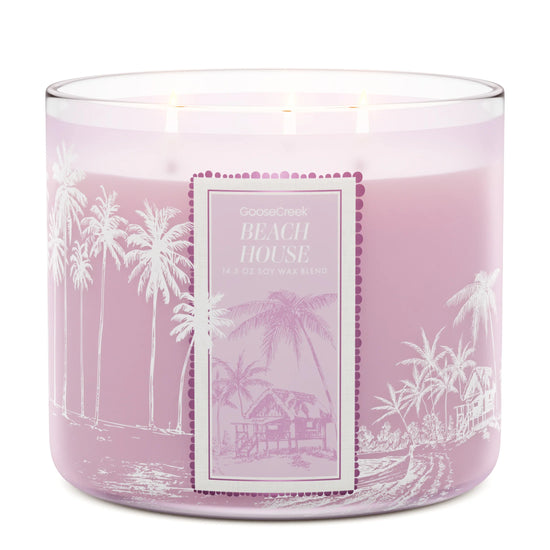 Beach House 3-Wick Candle