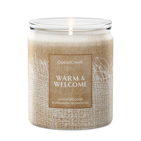 Warm & Welcome Single Wick Candle