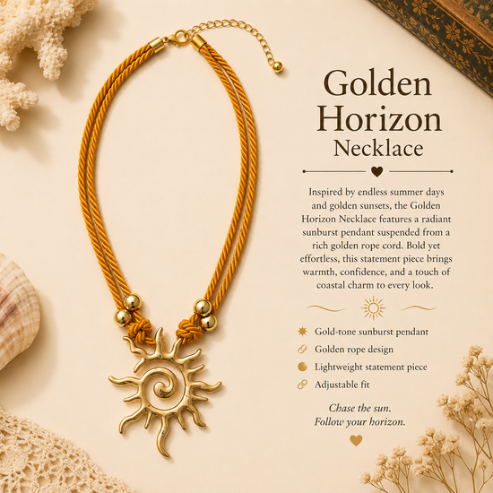 Golden Horizon Necklace