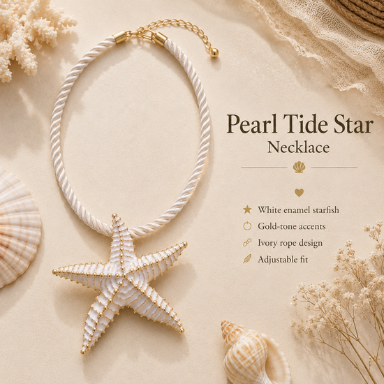 Pearl Tide Star Necklace