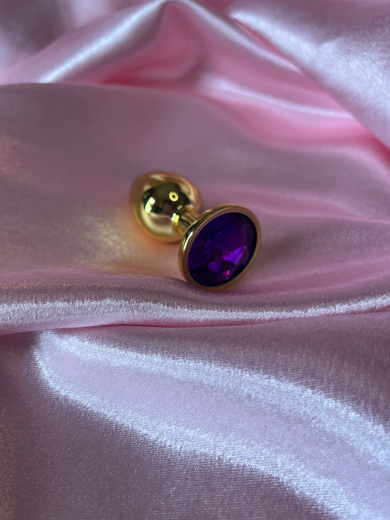 Medium Gold Anal Plug