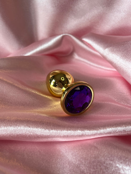 Extra Large Gold Anal Plug