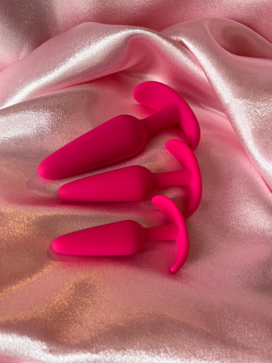 Silicone Anal Plug Set