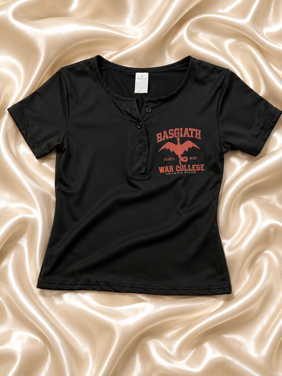 Basgiath Henley Tee