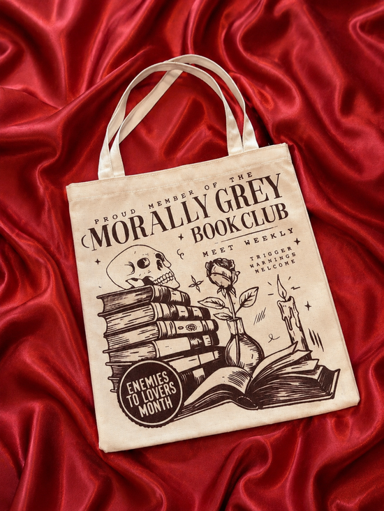 Morally Grey Tote Bag