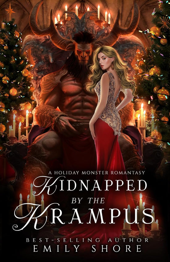 Kidnapped by the Krampus: A Holiday Monster Romantasy (Roars and Romances, Book 1)